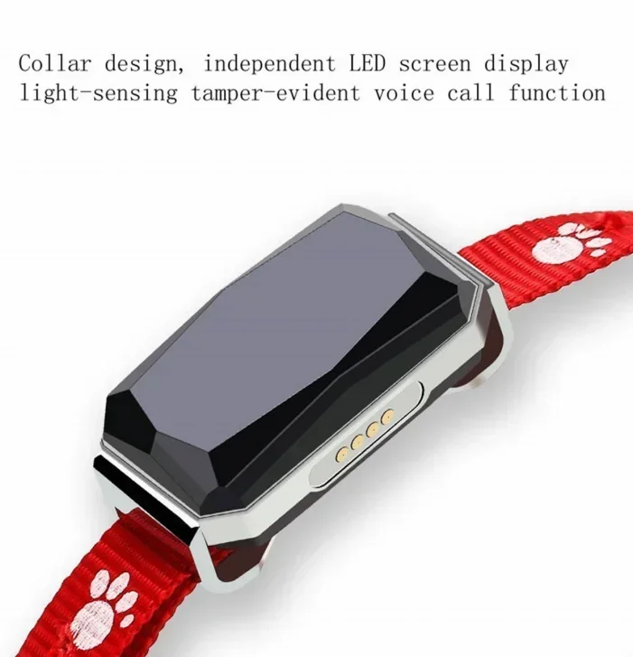 Умный ошейник для домашних животных GPS-трекер собак и кошек