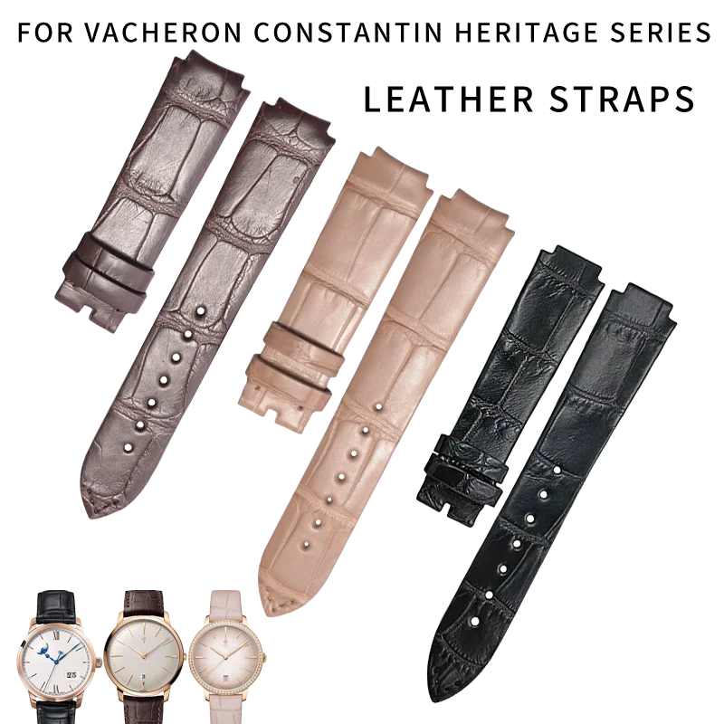 ДЛЯ ЧАСОВ VACHERON CONSTANTIN 85515 КОЖАНЫЕ РЕМЕНЬ CONVEX