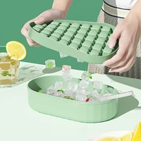 ice cube tray easy release flexible 72 ice cube trays with spill resistant removable lid for cocktail freezer stackable ice