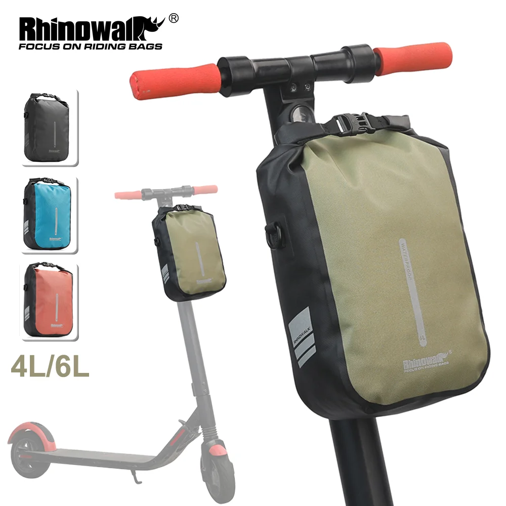 Rhinowalk 4L/6L Front Fork Bag Quick Release 100 Waterproof Electric