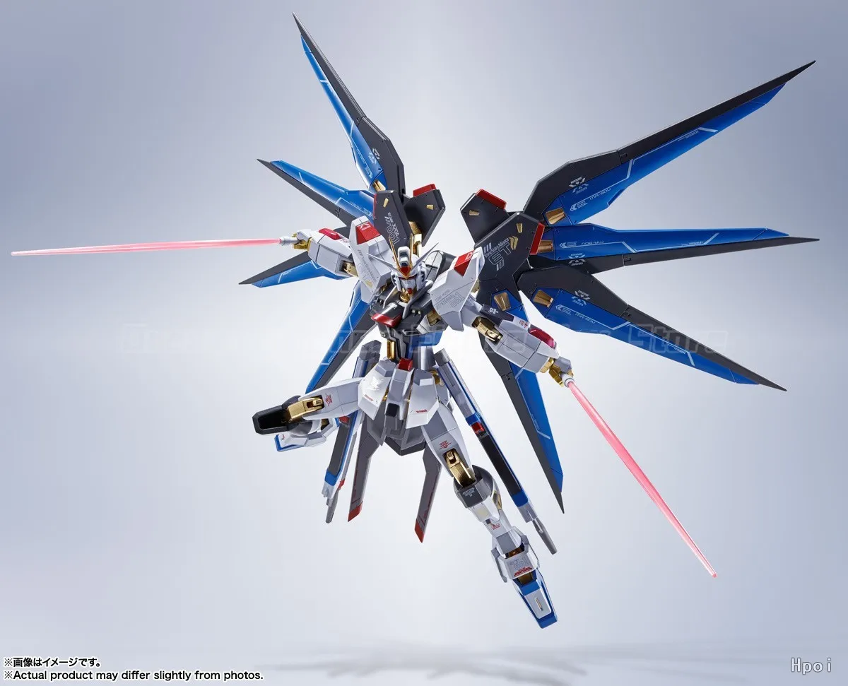 Фото 【В наличии】Оригинальный металлический робот BANDAI SPIRITS Damashii Kidou Senshi Gundam SEED Destiny ZGMF-X20A Strike Freedom Gundam Mecha №4