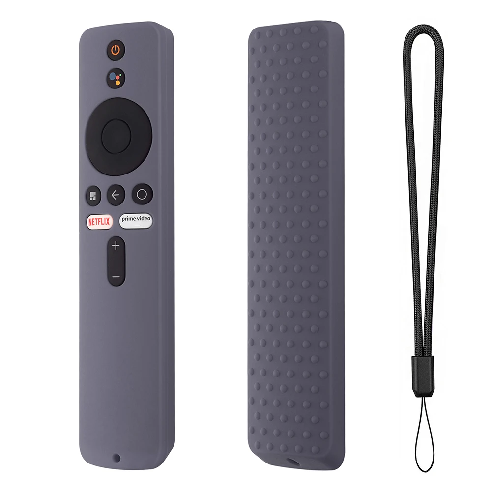 Чехлы от пыли для пульта ДУ и коробки Xiaomi Mi TV Stick 4K 1080P, защитные чехлы из силикона от ударов.