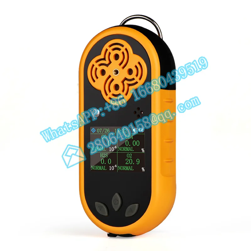 Bosean Portable multi 5 gas detector combustible and toxic gas detector enlarge