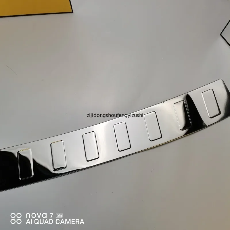 

Для vw volkswagen tiguan mk2 2017-2018 2019 2020-2025 Защитная накладка на задний багажник, бампер, задняя накладка на порог, автомобильные аксессуары