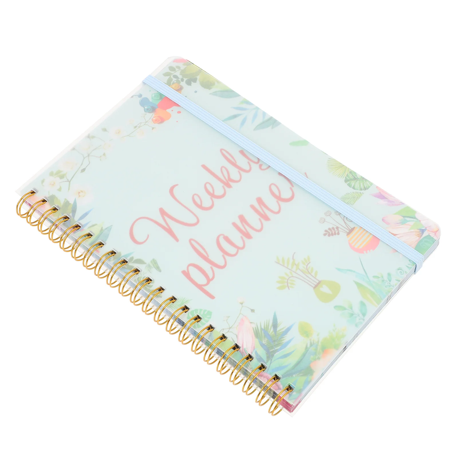 

Daily Planner Floral Notebookss Students Notebook The List Coil Notebook Paper Planning Notepad Dating Coil Planner