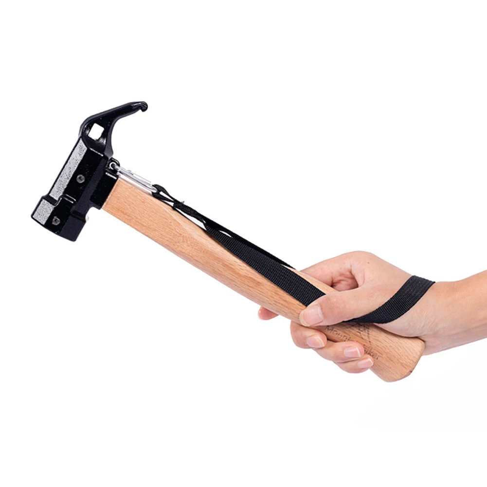 

Camping Tent Ground Nail Hammer Portable Spikes Fixing Mallets Tent Nail Extractor Supplies for Hiking Survival CampingEquipment