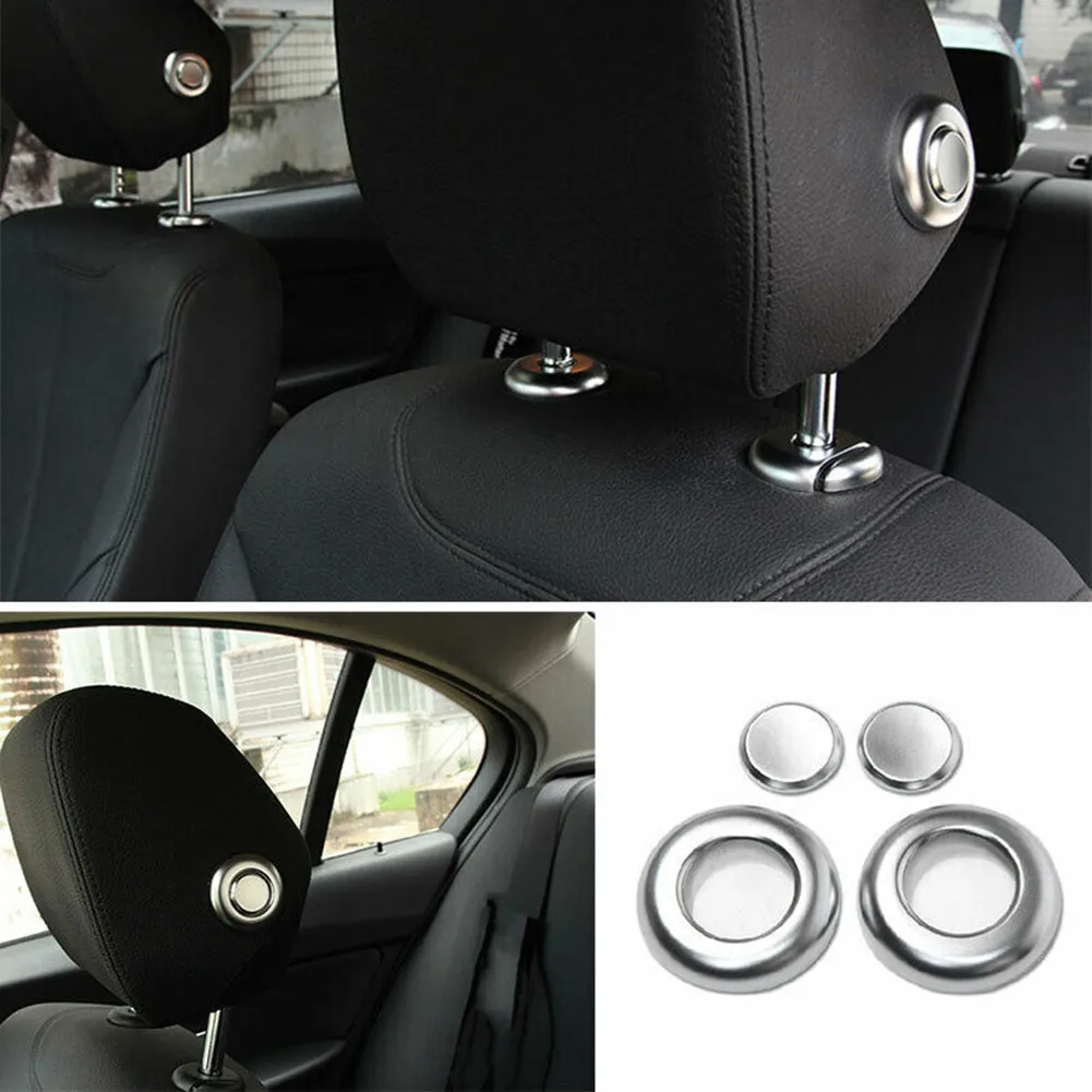 

Headrest Button Decor Seat ABS Car For BMW 3 4 Series GT 2013-2019 NEW