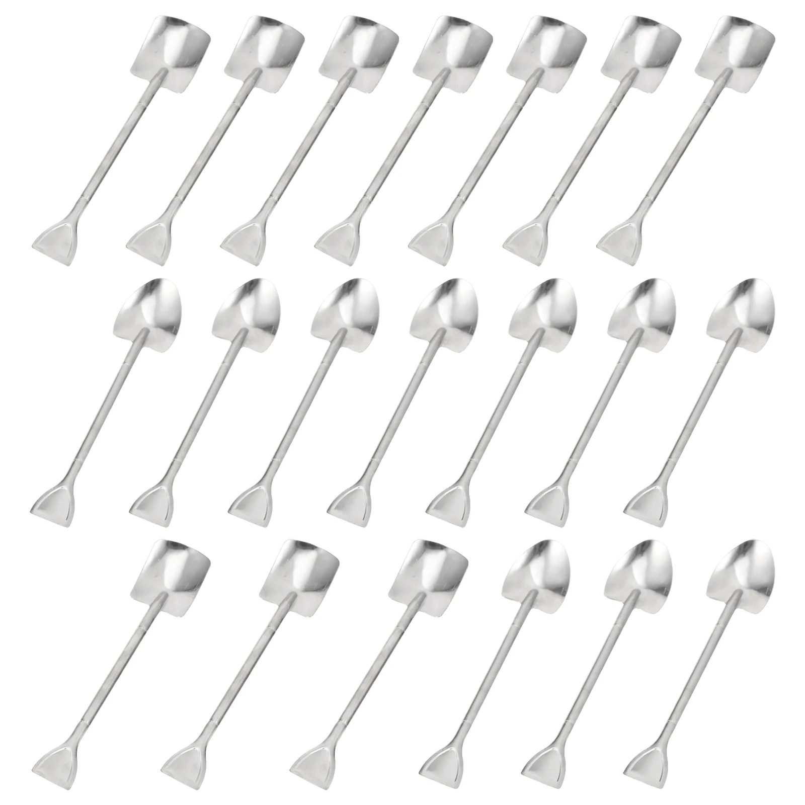 

20Pcs Cofffee Spoon Spoon Set Stainless Steel Spoon Cake Spoons Dessert Spoon Coffee Mixing Spoons Kitchen Utensils