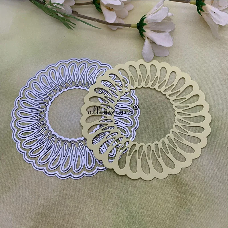 Украшение гирлянды металлические трафареты высечка для DIY скрапбукинг альбом