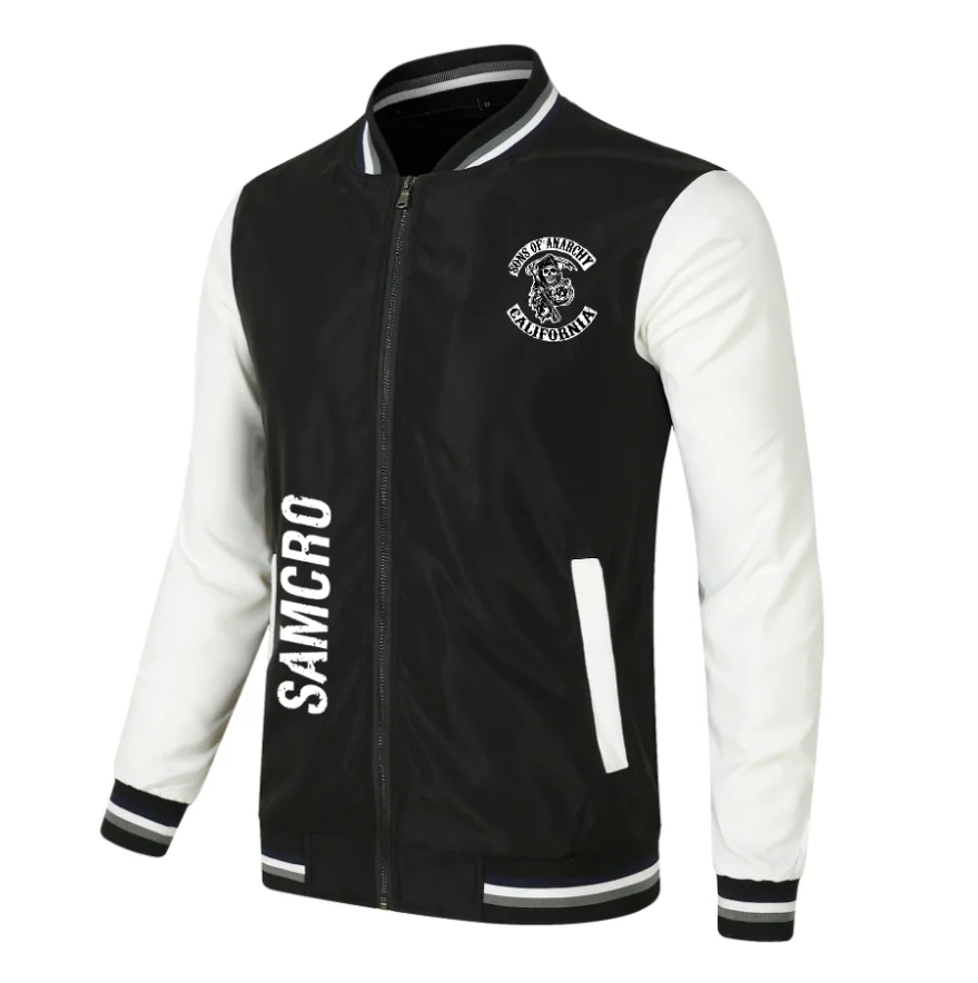 

New Motorcycle for Sons of Anarchy Jacket Windproof Jacket Mobike Riding Windbreaker Sweatshirts Racing zipper Coat