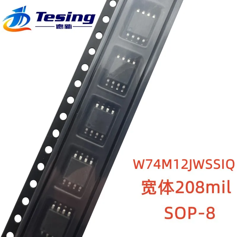 

5 шт./партия, новинка, оригинальный W74M12JWSSIQ 74M12JWSIQ 74M12JWS1Q SOP8 в Stoc, предоставление услуг программирования