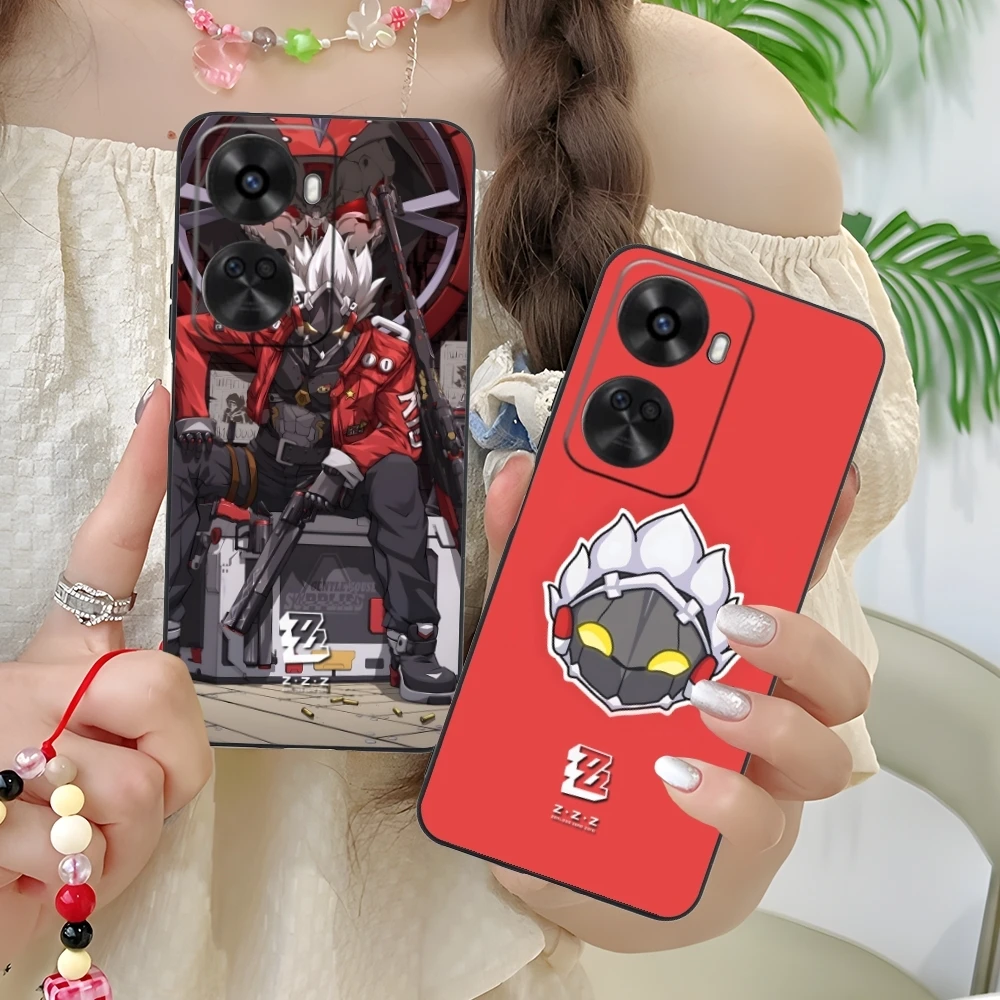 Чехол для мобильного телефона Zenless Zone Zero Billy Kid Huawei Nova 12 11 10 9 8 7 Pro SE 5G черный мягкий