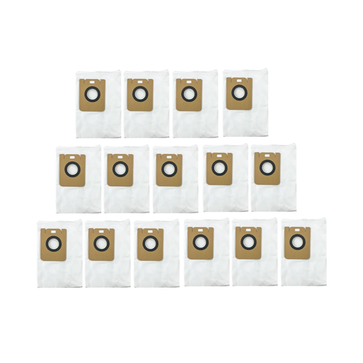 

15Pcs Dust Bag for Bot Z10 Pro / L10 Plus Auto-Empty Robot Vacuum Cleaner Replacement Spare Parts