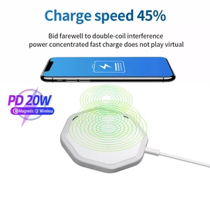 Magnetic Fast Wireless Charging For iPhone 13 12 11 Pro MAX Mini 20W Wireless Charger for iPhone XR X XS 7 8 Plus Induction Char