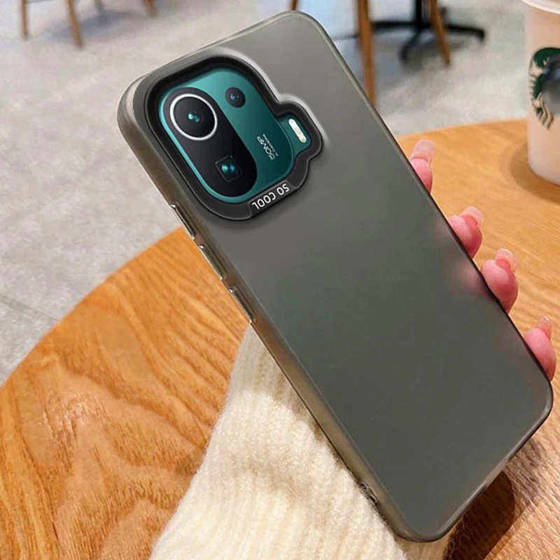 Фото Чехол для Xiaomi Mi 11 Pro, чехол для телефона Xiaomi 11 Pro, чехол для Xiaomi 11 M2102K1AC M2011K2G, Роскошный Матовый металлический чехол №4