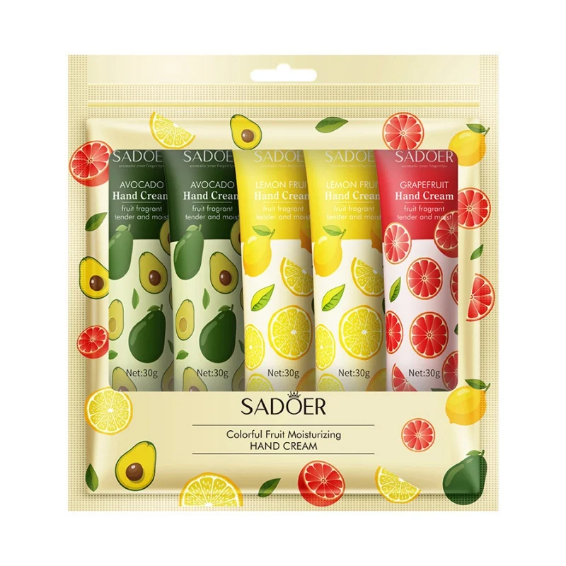 Kits Moisturizing Fruits Flowers Nutrients Dry Crakced Repair Soft Whitening Oil Control Nourishing Care