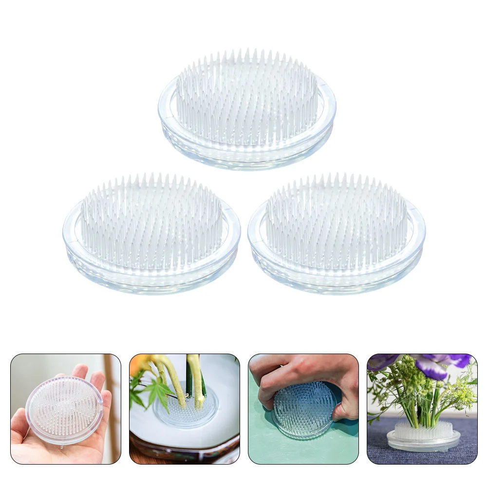 

Flower Frog Holder Pin Arranging Floral Arrangement Frogs Flowers Needle Base Arranger Spiky Diy Clear Vase