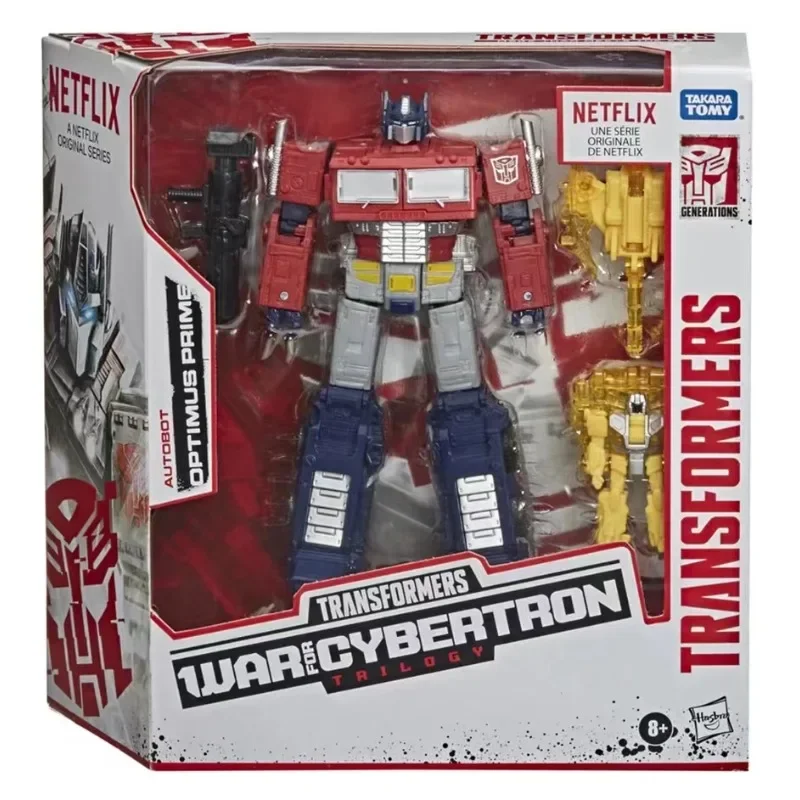 В наличии Takara Tomy Трансформеры серии G Netflix Optimus Prime Набор фигурок модели Аниме