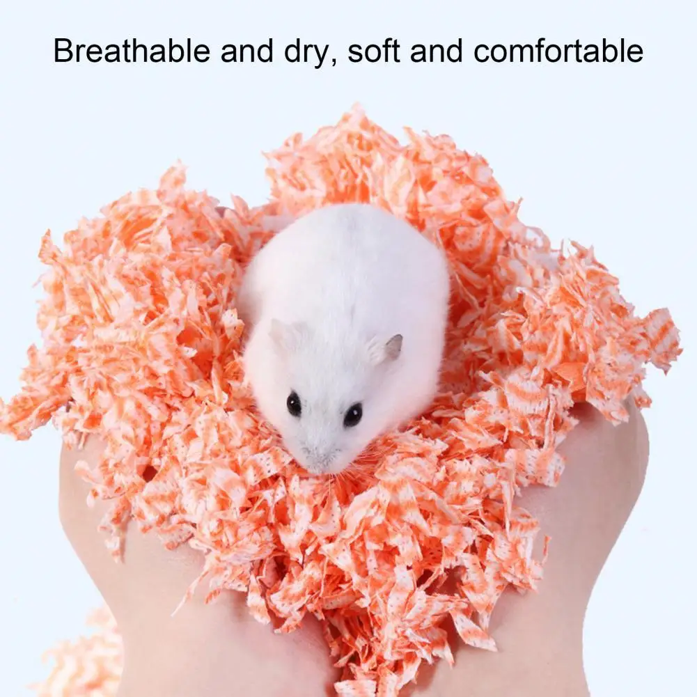 

Non-sticky Hair Plant Dyeing Crumb Litter Hamster Nest Padding Pet Supplies