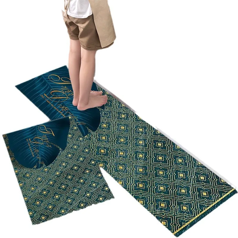 Кухонный коврик в американском богемном стиле Придверный для гостиной