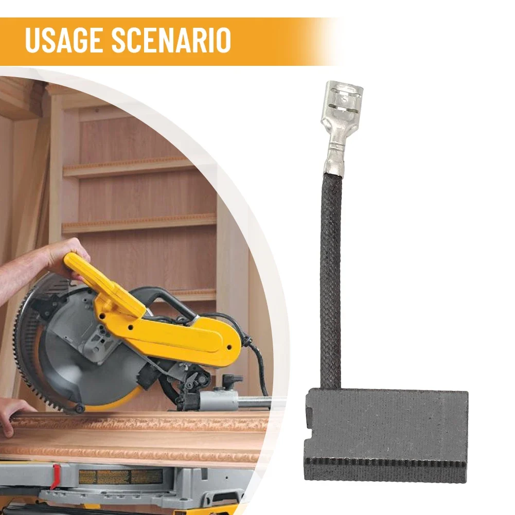 Удлините срок службы инструмента с 2 угольными щетками для De Walt DW368 DW708 DW716