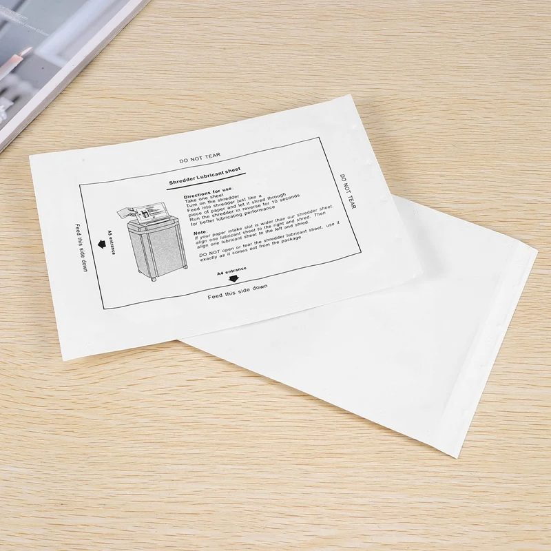 12ШТ Измельчитель бумаги Смазочное масло для измельчителя листов Портативный Тип