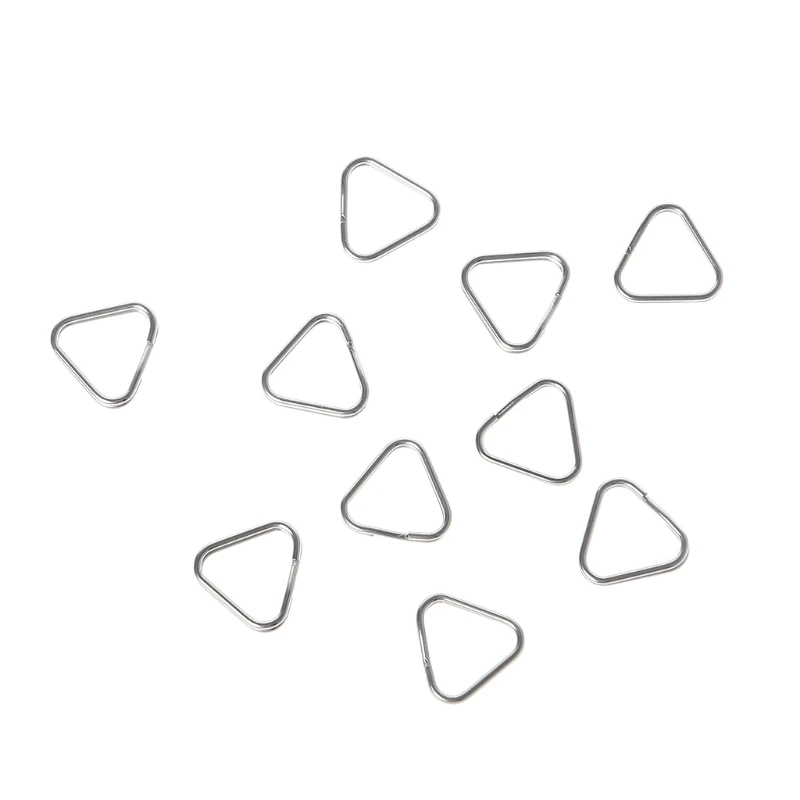 

10pcs/set Metal for TRIANGLE Rings Split Digital Camera Strap Hook Replacement Parts Camera Strap for TRIANGLE Rings for