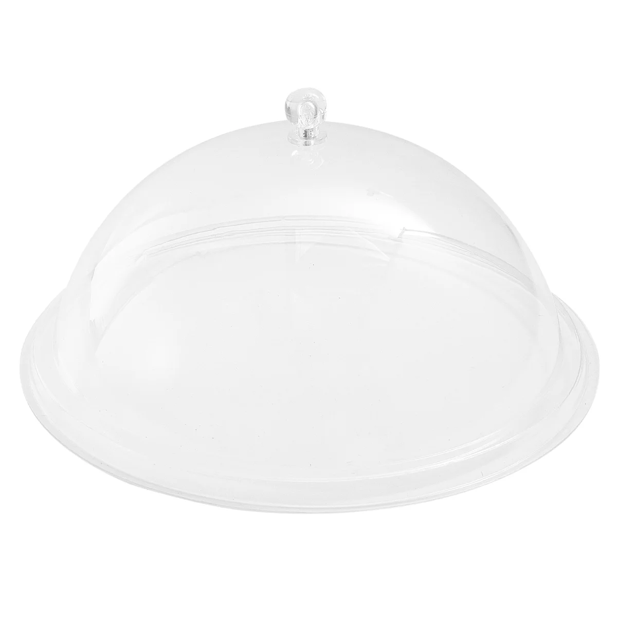 

Cover Dome Cake Acrylic Covers Clear Microwave Dessert Plate Display Inch Lid Guard Tent Butter Fly Splatter Outside Net Cheese