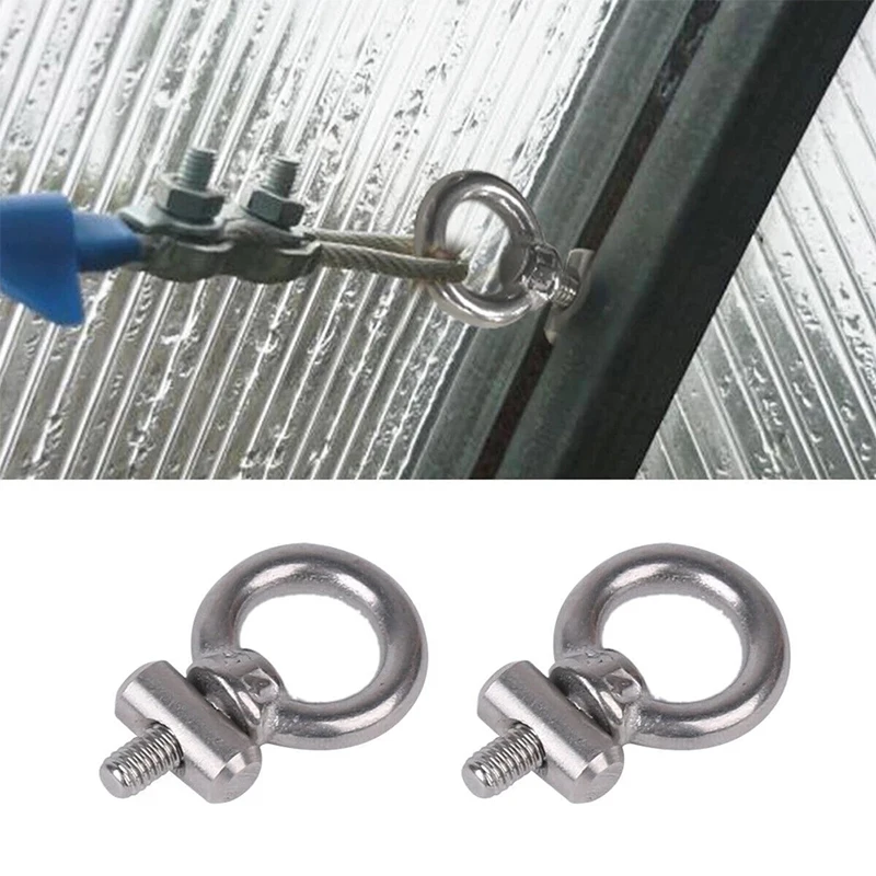 

2/4PCS Awning Rail Stoppers Stops Motorhome Campervan Caravan Silver Stainless Steel M4 X 12mm X 6mm Diameter Camper Parts