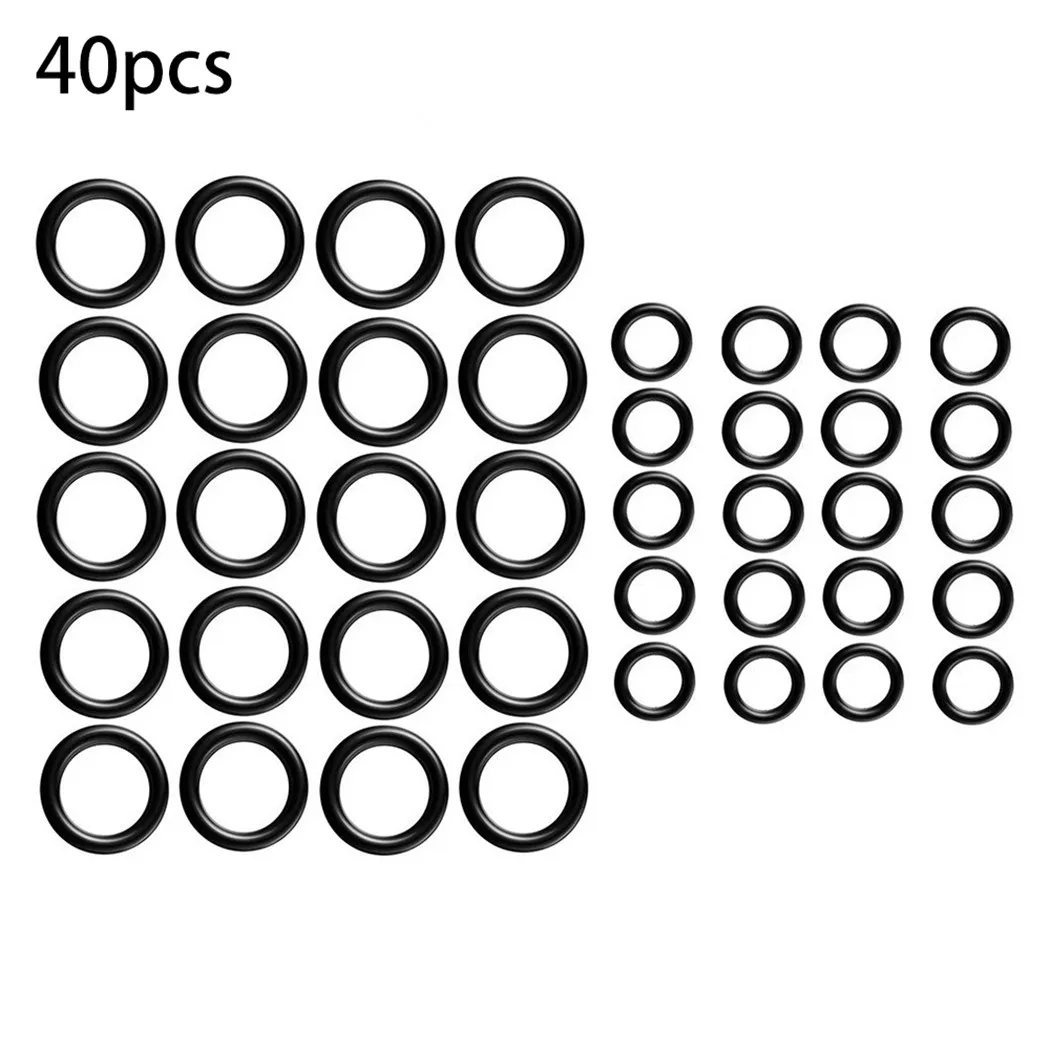 80/40Pcs/Set O-Rings 1/4 M22 3/8 O-Rings High Pressure Seal For Pressure Washer Hose Quick Disconnect Connector Tools Wholesale