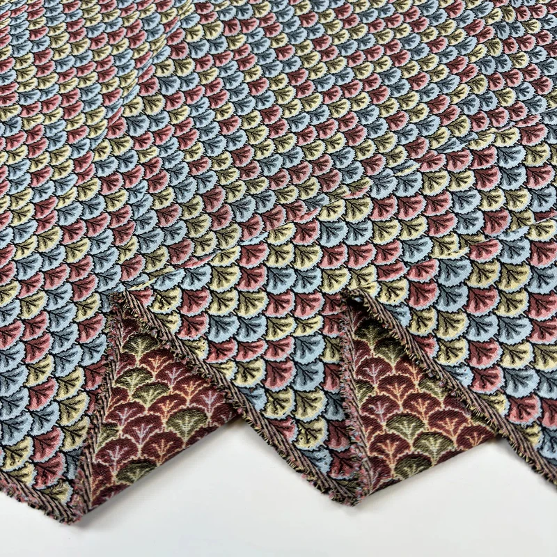 Жаккардовый жаккардовый жакет с узором в виде ракушек европейский и