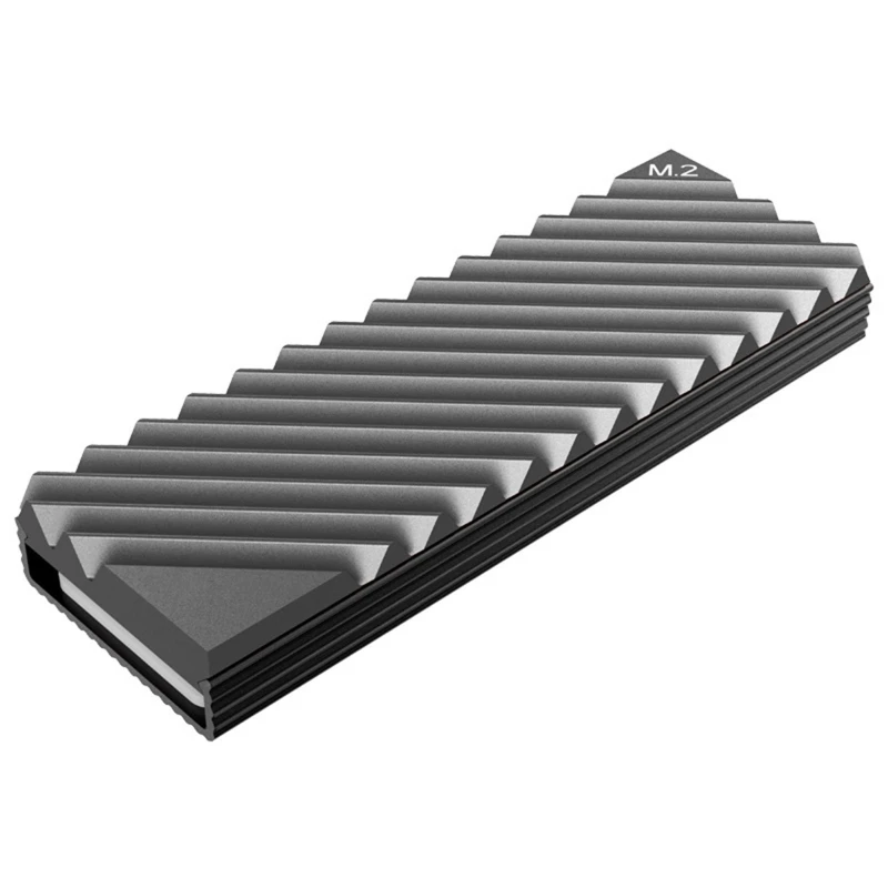 

M.2 Solid State Hard Disk Heatsink Heat Radiator Cooling Silicone Thermal Pads for M2 NVME 2280 PCIE SSD Drop Shipping