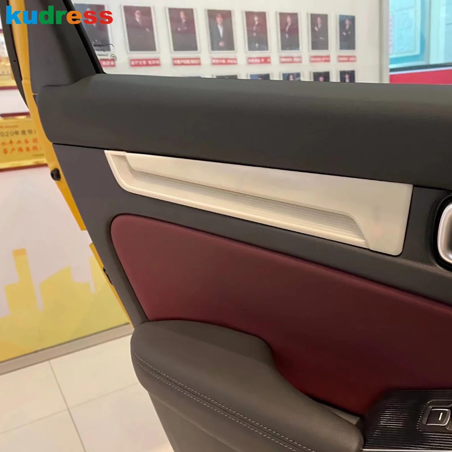 

Для Honda Integra Sedan 2022 2023 ABS красная накладка на внутреннюю дверь автомобиля молдинговые полосы стикер аксессуары автостайлинг 4 шт.