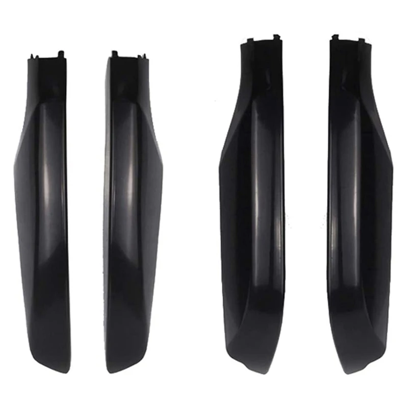 

4X Black Silver Roof Rack Cover Rail End Lid Protection Case for Toyota LAND CRUISER PRADO 150 LC150 2010-2020