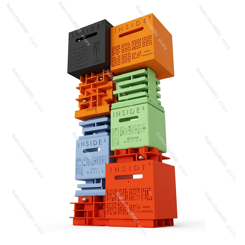 3D трехмерный лабиринт-головоломка hell уровень сложности высокий IQ сжигание мозга