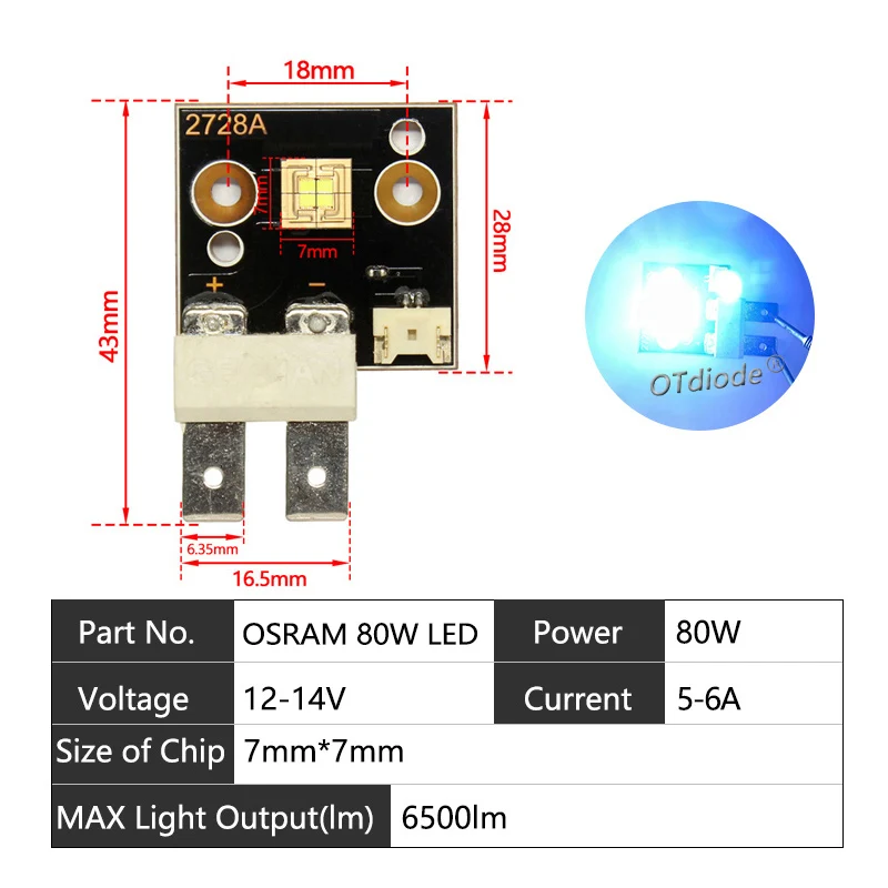 

Сценическая лампа OTdiode 90W 80W 60W