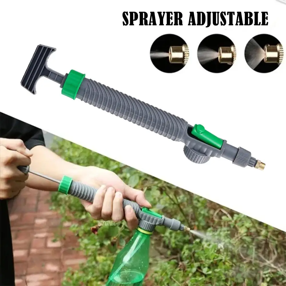

High-pressure Air Pump Hand Sprayer Beverage Bottle Watering Sprayer Nozzle Agricultural Adjustable Tools Garden Y7Y8