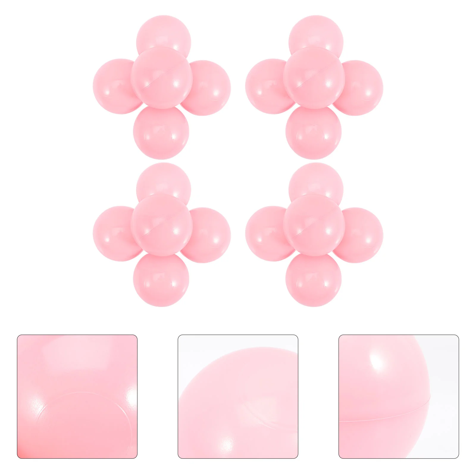

100 Pcs Small Gift Bulk Toys Creative Swimming Ball Pool Funny Round Balls Ballpit Kids Plastic Pits Toddlers