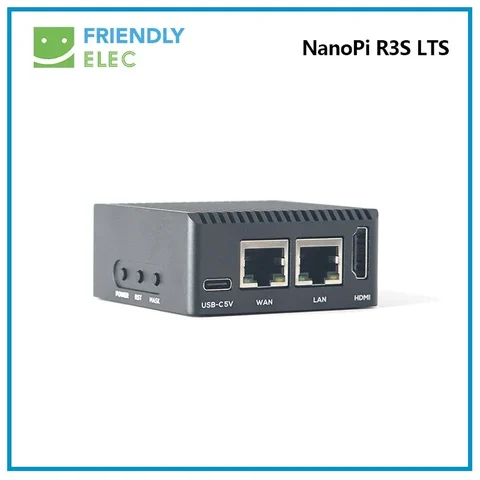 Новый NanoPi R3S-LTS Rockchip RK3566 Dual Gbps Ethernet Port 1 ГБ/2 ГБ ОЗУ Обновленная версия