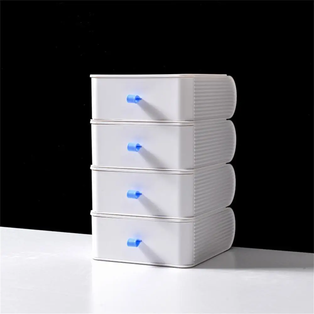 

Desktop Organizer Sundries Storage Case Container Stackable Drawer Box Simple Multi-layer Makeup Holder Desktop Storage Box 1pcs