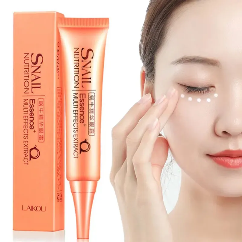 

Eye Cream Snail Serum Reduce Fine Lines Dark Circles Anti-Puffiness Brighten Anti-Aging Firming Moisturizing Eye Skin Care 30g