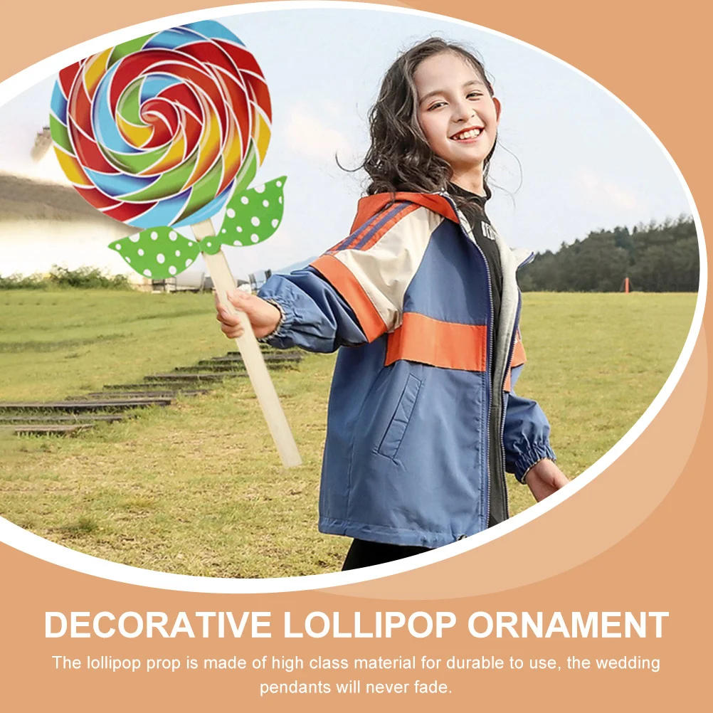 2 шт. поддельный леденец реквизит имитация украшения фестивальная модель