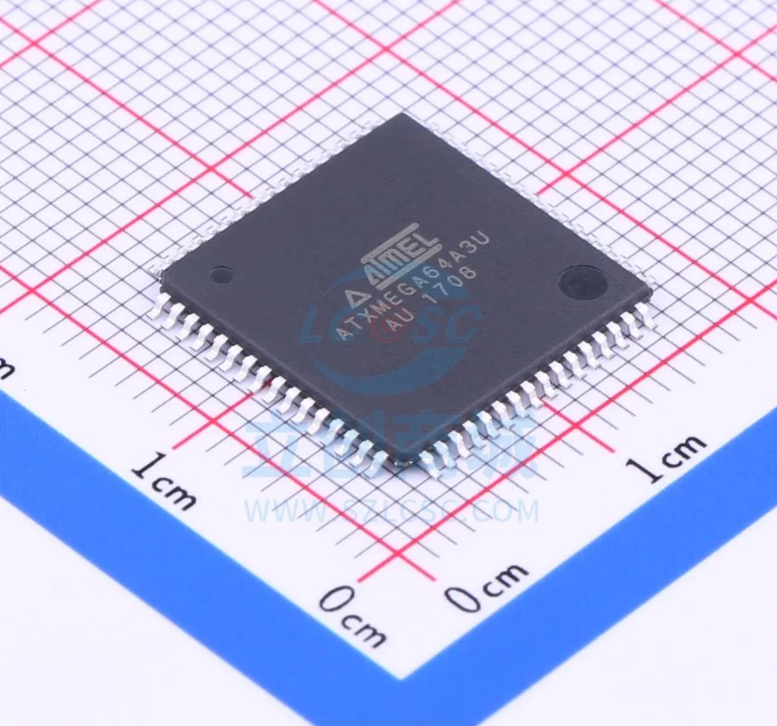 

ATXMEGA64A3U-AU Package TQFP-64 New Original Genuine Microcontroller (MCU/MPU/SOC) IC Chi