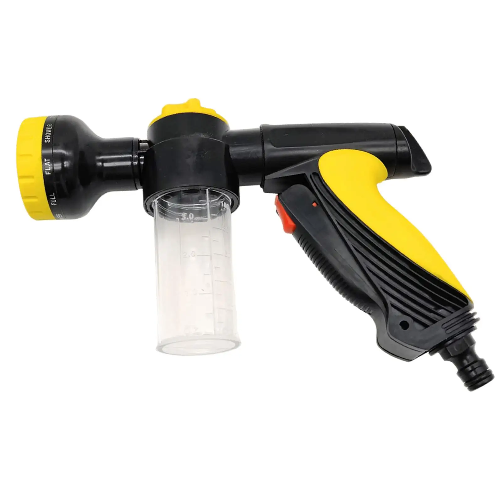Handheld Foam Hose Nozzle Sprayer Adjustable Garden Sprayer High Pressure Portable Car Washing Sprayer for Car Wash Gardening