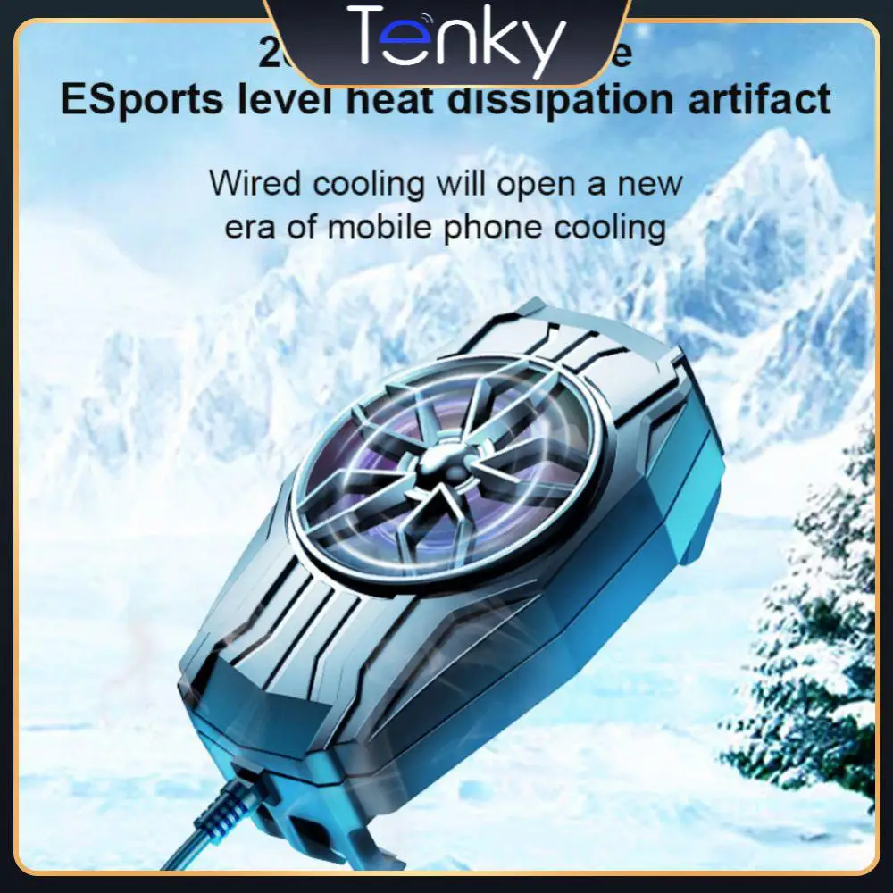 

Game Cooler Cooling Clip Mini Cell Phone Cool Heat Sink Usb High Speed Mobile Phone Cooling Fan Radiator For Cell Phone