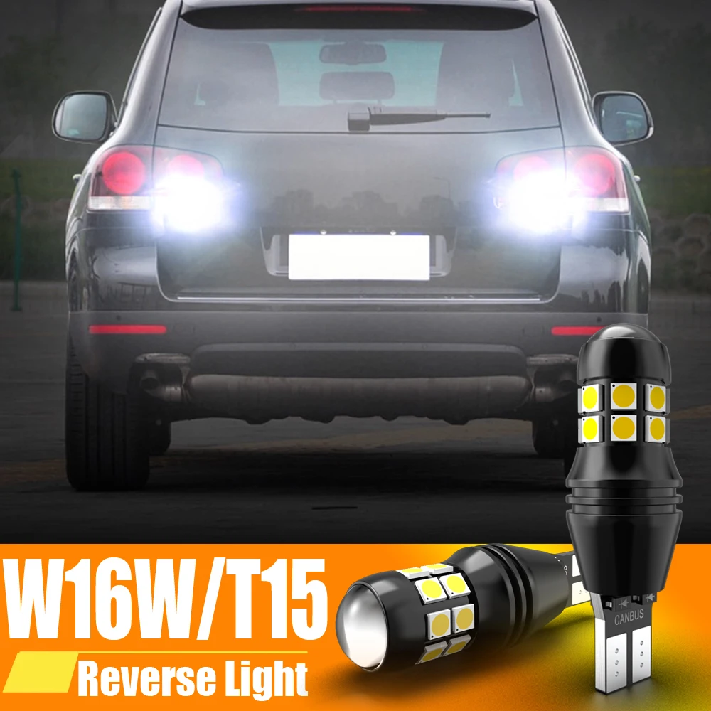 

2pcs LED Backup Light Blub Reverse Lamp W16W T15 921 912 T16 Canbus For Peugeot 2008 208 3008 308 SW 4008 5008 508 RCZ 2010-2015