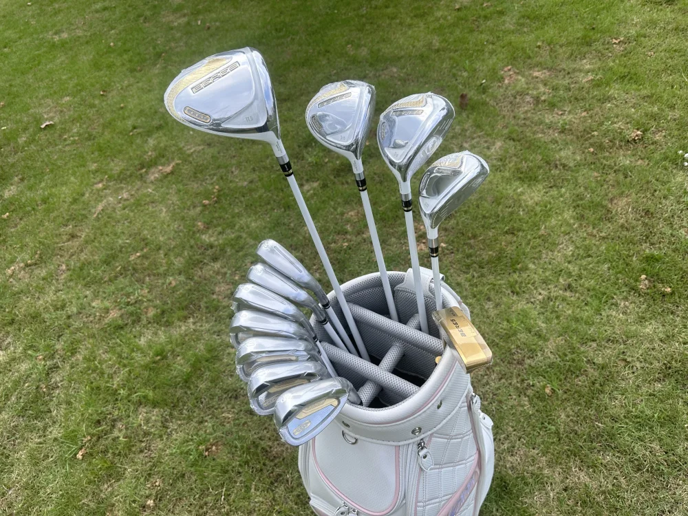 Полный женский комплект для гольфа 3 звезды Гольф-клубы 11 5 драйвер Fairway hybrd Putter Iron