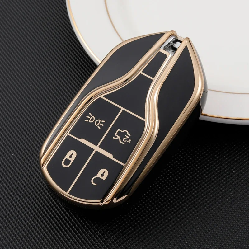 

Оболочка Fob для Maserati Levante ghilii Quattroporte GT Granturism GranCabrio ТПУ автомобильные ключи, оболочка, аксессуары для автостайлинга