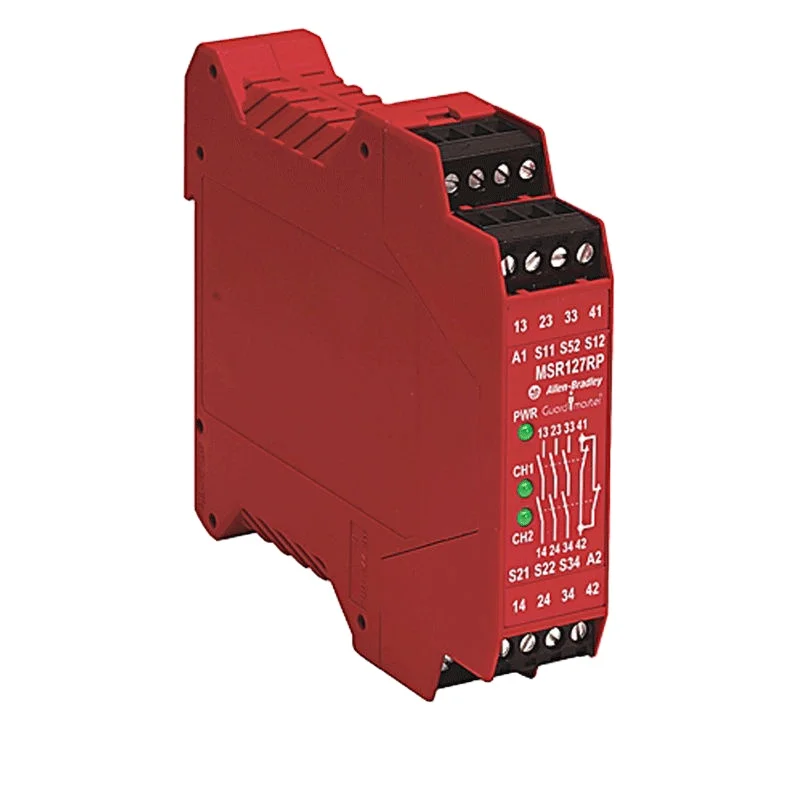 

AB Guardmaster safety relay MSR127RP/TP/RTP 440R Single Function Safety Relays 440R-N23132