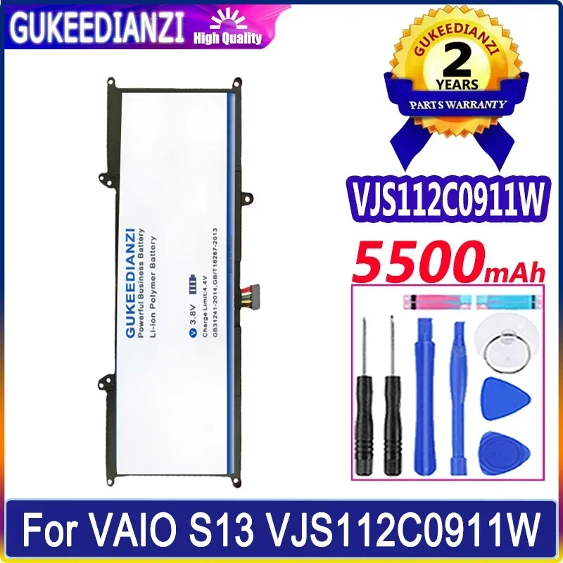Аккумулятор VJ8BPS52 5500 мАч для Sony VAIO S13 VJS112C0911W VJS132C0711B VJS131C0211S VJS1 аккумуляторные